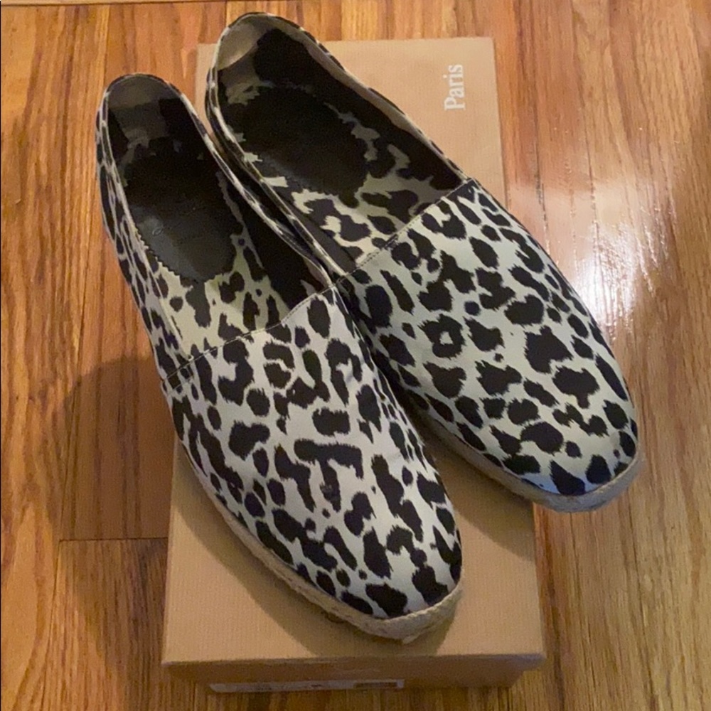 Christian Louboutin Men Leopard Espadrilles 43/10